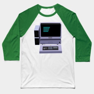 Old Computer Baseball T-Shirt